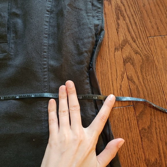 Linen and cotton black dress h&m - Picture 6 of 7